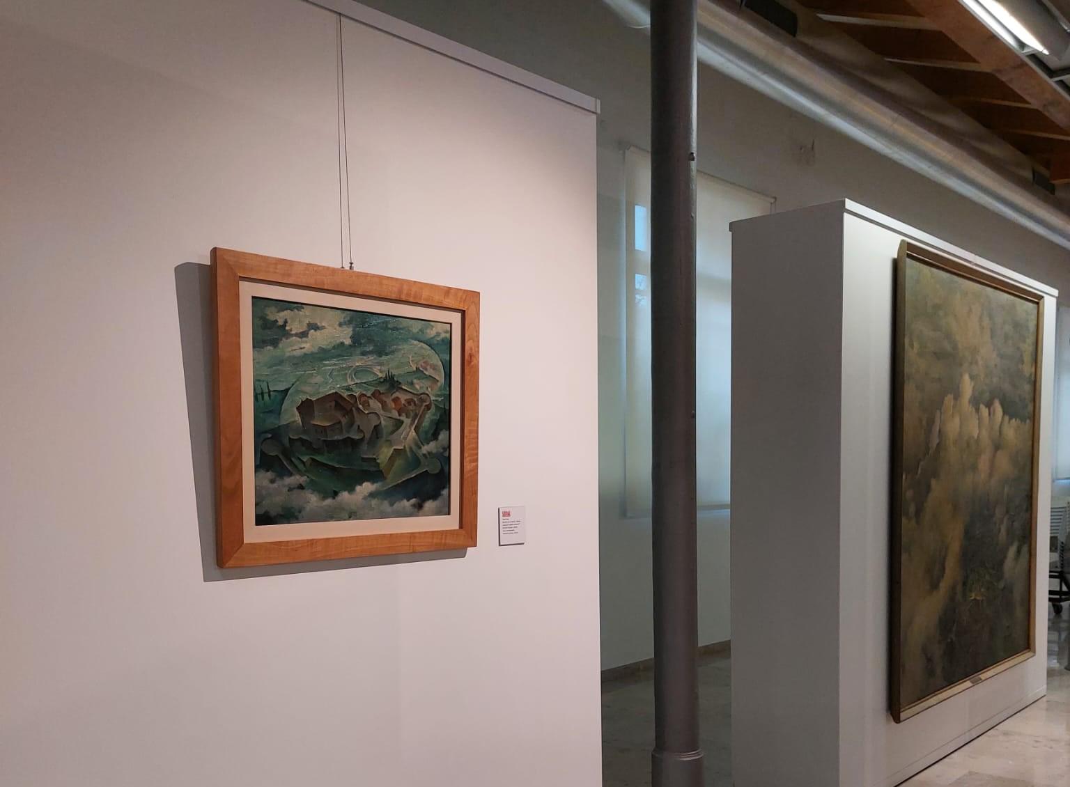 Due nuovi quadri all'esposizione dedicata al futurista Crali a Monfalcone